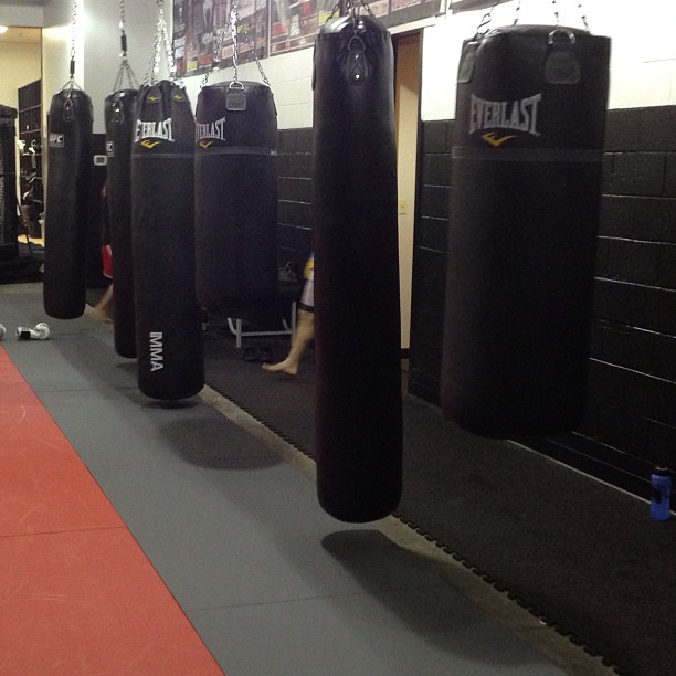 Huge thanks to @Everlast_ for the new heavy bags at @LauzonMMA