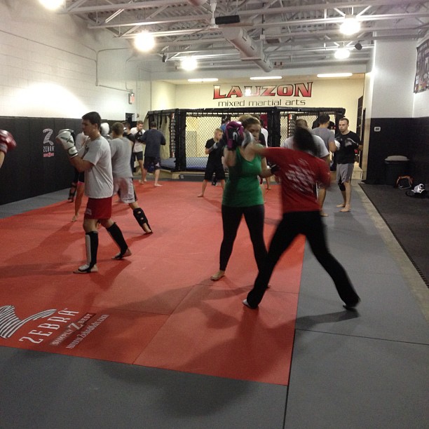 First official class at @LauzonMMA