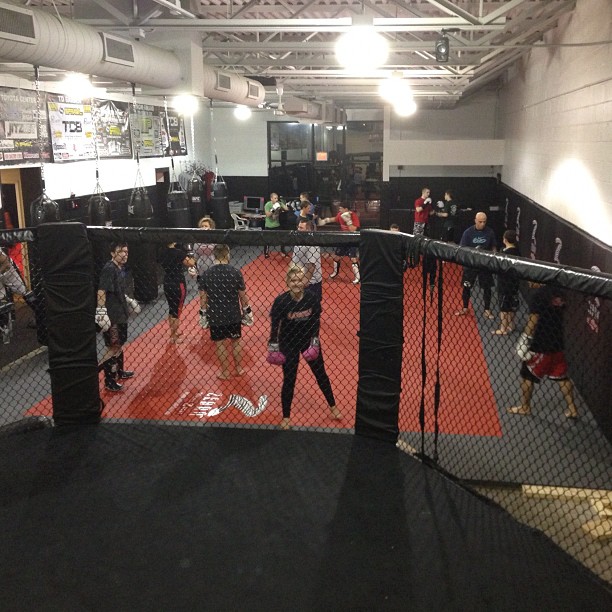 Good group at @LauzonMMA tonight... Don't mind the creeper in the front