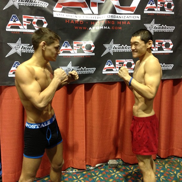 The @RagingKorean fights tomorrow night in the main event! AFOMMA.com